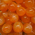 Orange bead 20mm