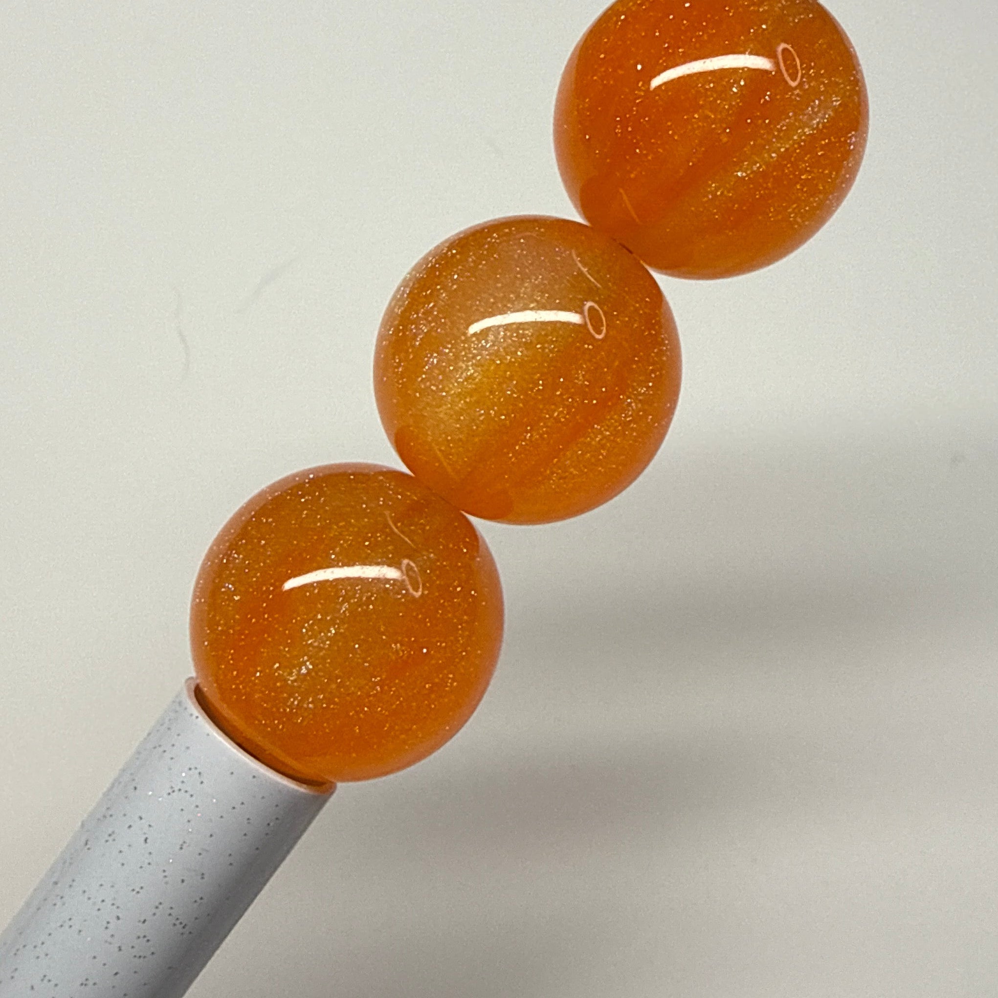 Orange bead 20mm