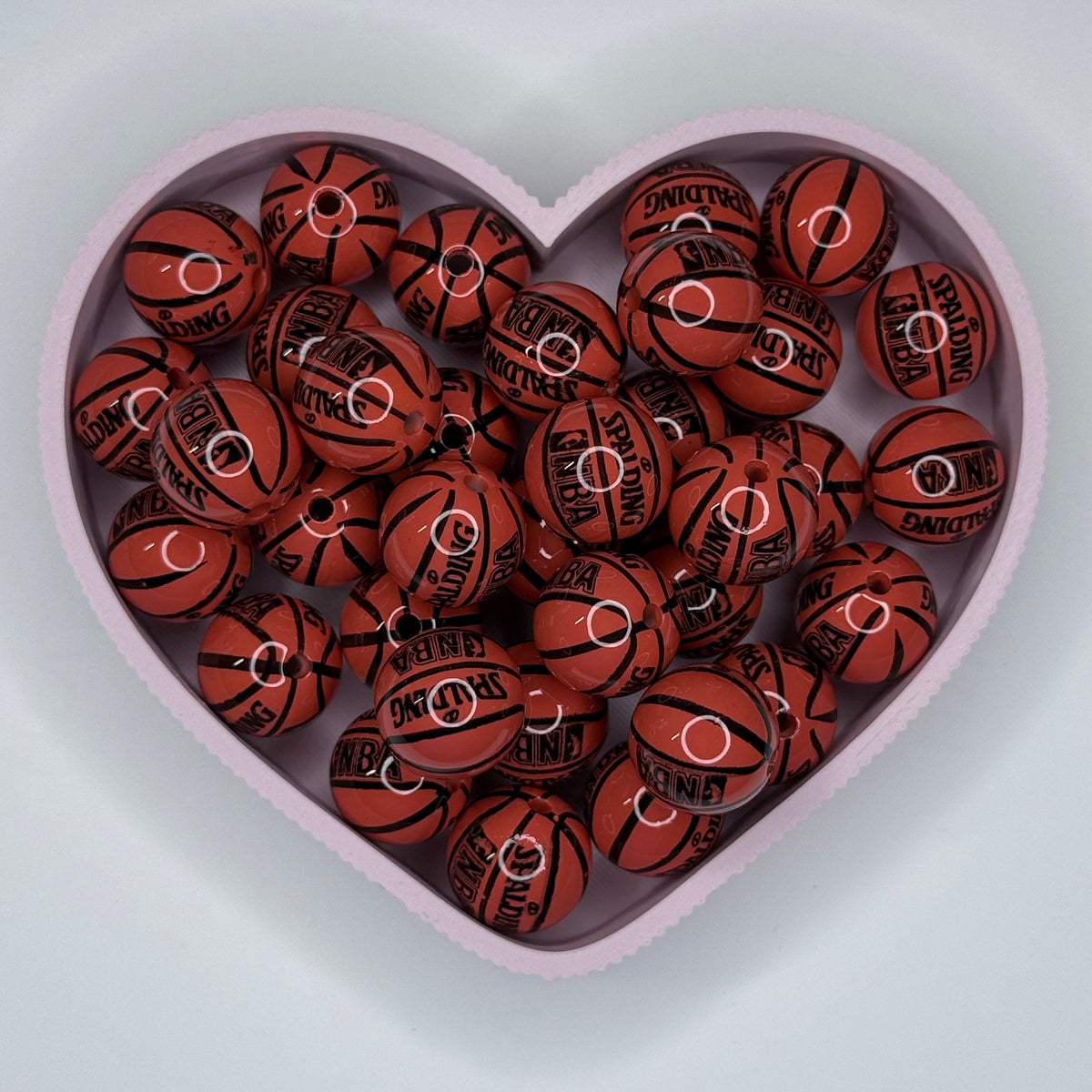 Basketball bead 16mm