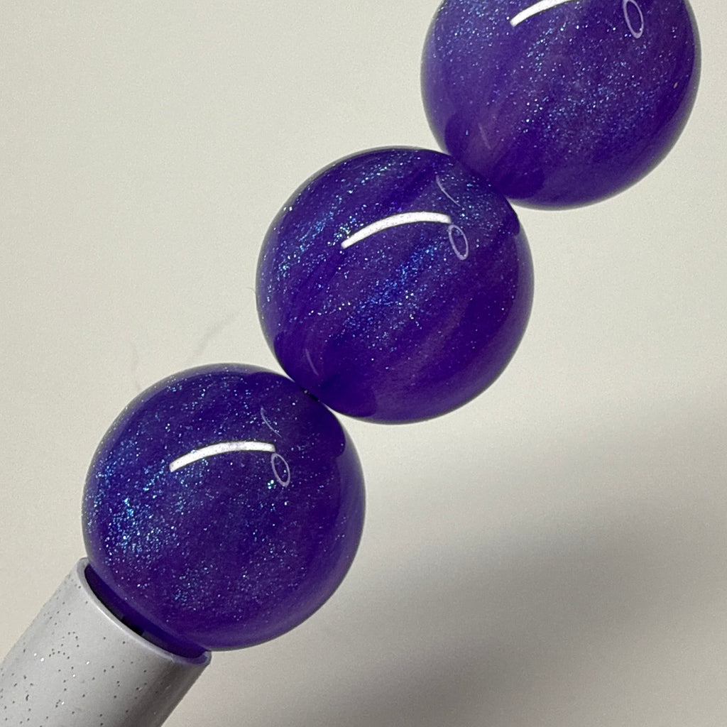 Purple bead 20mm
