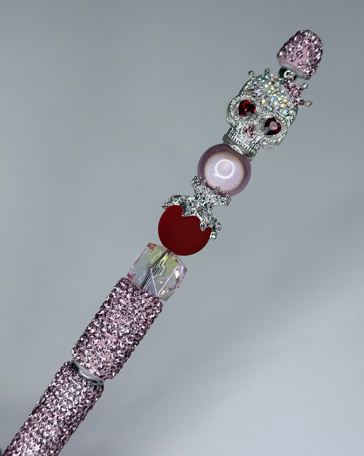 Pink Skull Pen