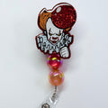 Clown PW badge reel